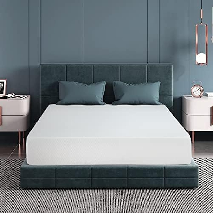 FDW女王款记忆泡棉乳胶床垫，凉感舒压，CertiPUR-US认证