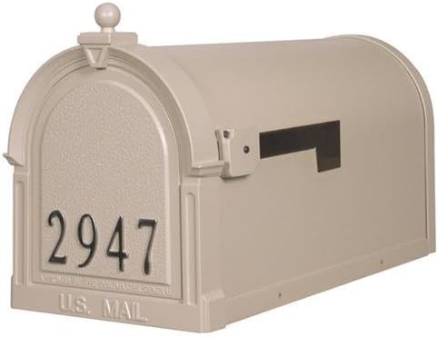 Special Lite Berkshire Curbside Mailbox with Front Numbers