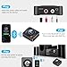 eppfun Bluetooth 5.3 Receiver for Home Stereo, with NFC, TF Card Slot, 3.5mm AUX/RCA, Wireless Audio Adapter Low Latency for Home Music Streaming Stereo System