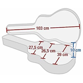 Rocktile étui pour guitare semi-acoustique ES-Style II - Les Beatles, Paul McCartney, John Lennon, RIngo Starr, George Harrison Rocktile étui pour guitare semi-acoustique ES-Style II – Image 3