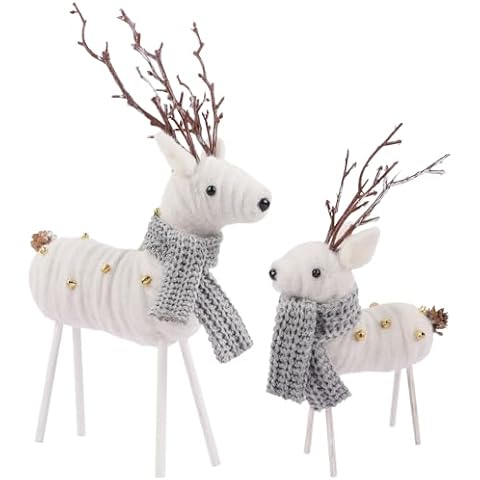 winemana Plush Reindeer Ornaments Cover