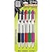 Zebra Pen Z-Grip Ballpoint Retractable Pen, 1.0mm, Assorted, 5-Pack