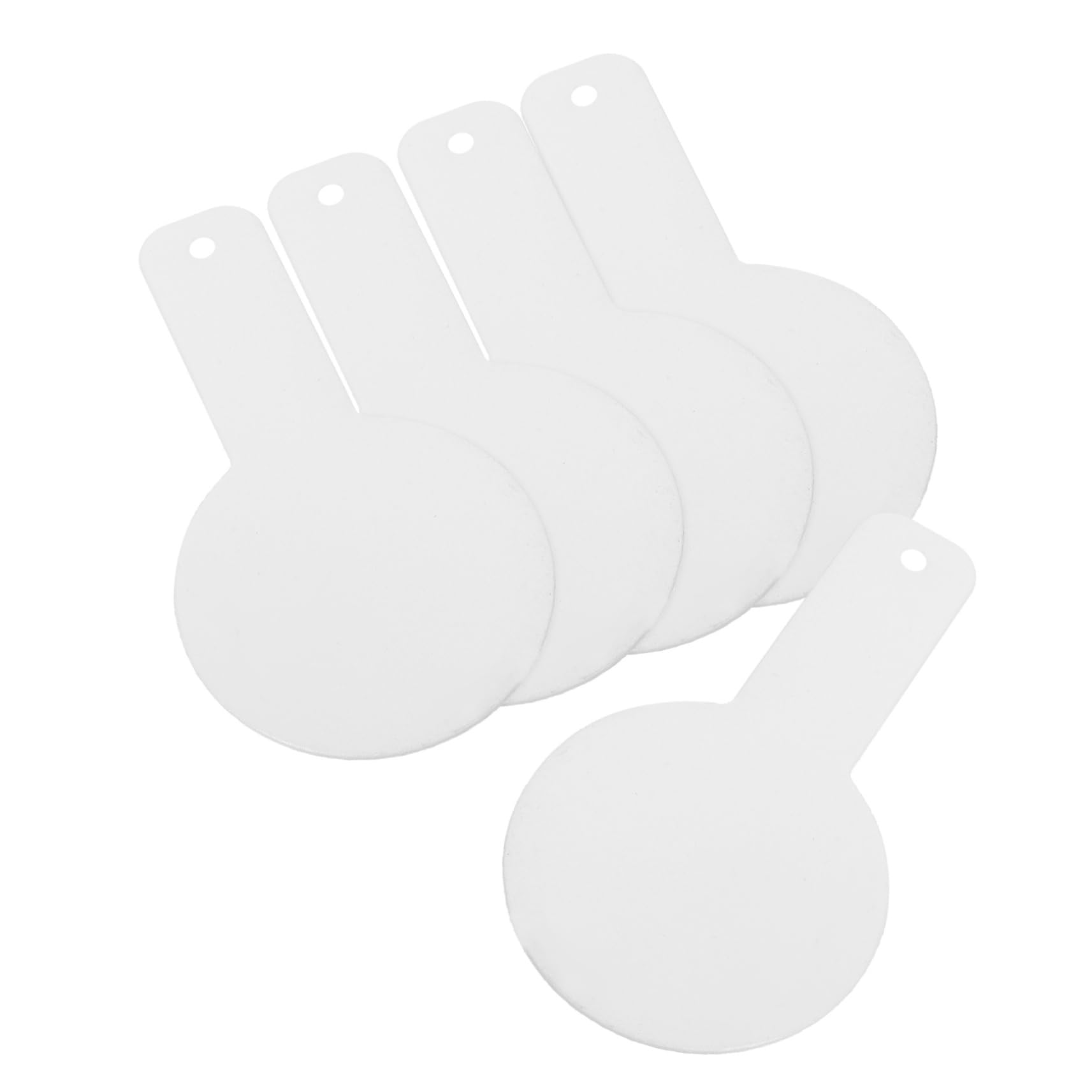 ibasenice Archery Training Targets 5pcs Iron Targets Small Game Shooting for Practice