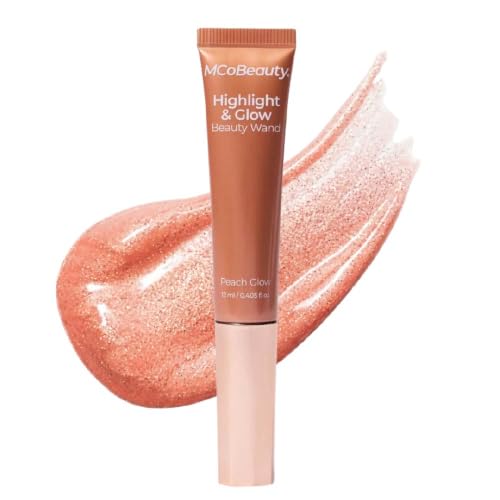MCoBeauty Highlight and Glow Beauty Wand in Peach Coral