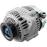 DrCax Alternator 13743N Compatible with Honda CR-V 1997-1998(with Square Alt Plug) CR-V 1999-2001