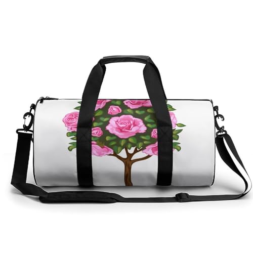 Sac de voyage arbre fleur idéal pour le camping et week-end