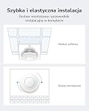 Cudy BE3600 Dwupasmowy uchwyt sufitowy Wi-Fi 7 bezprzewodowy punkt dostępowy, 4-strumieniowy, port 2,5 G, MU-MIMO, sterowanie aplikacją Cudy APP, bezproblemowe roamowanie, zasilanie PoE lub DC, AP3600