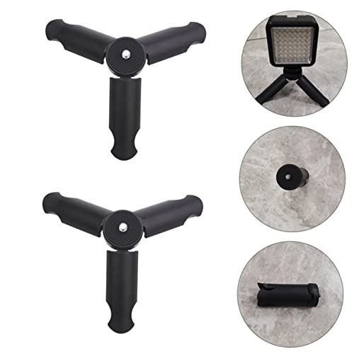 Trípode de mesa DIYEAH plegable para cámara y móvil con soporte de teléfono y tornillo 1/4 7