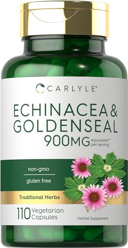 Carlyle Echinacea Goldenseal Capsules | 110 Count