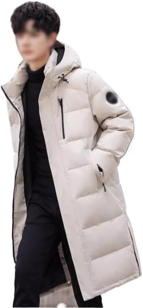 VIDI Charge Coat College Students Padded Jacket Down Male Long Popular Logo Winter