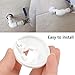 BETOY 30 pcs Copritubo Termosifone,Rosetta Termosifone Copertura per Tubi ,Pipe Collar Bianco...