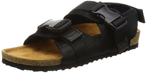 [�A���t�@ �C���_�X�g���[�Y] MILITARY STRAP SANDAL AF-301SD �����Y �u���b�N US 6(24cm)