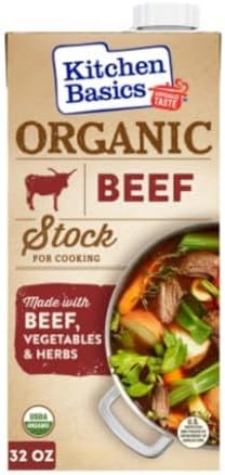 Kitchen Basics Organic Beef Stock, 32 Oz Carton