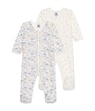Petit Bateau Unisex Baby A09MX Sleep Well Pajamas, Variante 1, 6 Mois