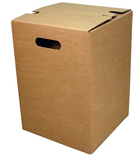 Papphocker braun Außenmaß: 300 x 300 x 420 mm VE 5 Stück