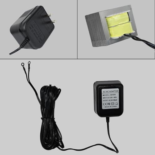 24V Doorbell Transformer Compatible with WYZE Doorbell v2, Ring Battery Doorbell (New-est Model) AOSU Doorbell, 16ft Doorbell Power Adapter, Black (No Doorbell) by TEKCAM - Used condition - Image 7