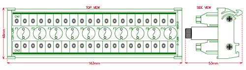 Module distribution vis sur rail DIN contre surcharges électriques - 4