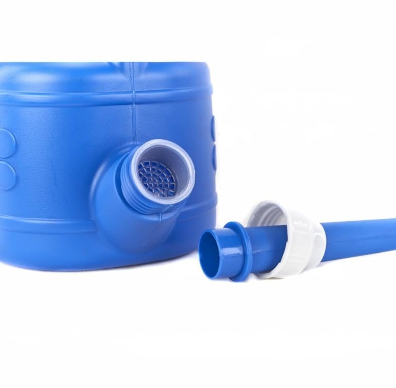 IRUN BONSAI Arrosoir pour bonsaï, 6 litres, bleu, avec embout d'arrosage type pluie
