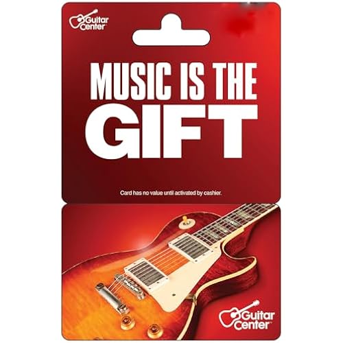 Guitar Center Physical Gift Card - $100