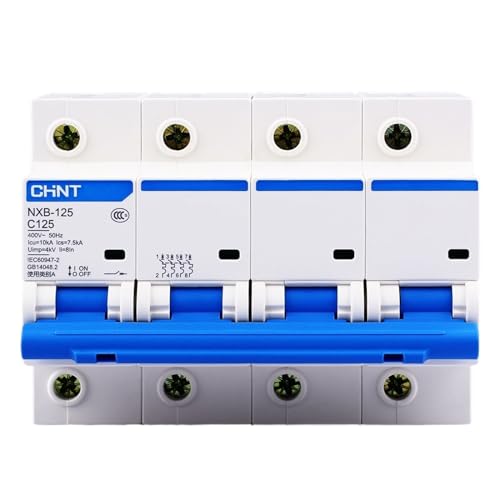 Disjoncteur miniature 4P 100A DZ47 NXB-125 pour tableau électrique triphasé 230V - 2