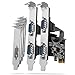 AXAGON Compatible PCEA-PSN PCIe-Adapter mit 4X Seriell-Ports - ASIX AX99100 Chipsatz Ort mit günstig Kaufen-AXAGON Compatible PCEA-PSN PCIe-Adapter mit 4X Seriell-Ports - ASIX AX99100 Chipsatz