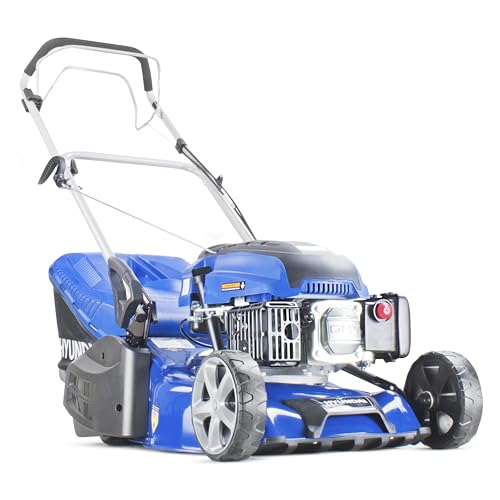 Hyundai 17'/43cm 139cc Self-propelled Petrol Roller Lawnmower with 5...