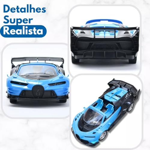 Carrinho De Controle Remoto Corrida 7 Funções Conversível