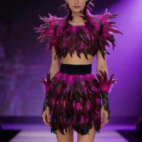 Accesorio de disfraz de moda morado que soluciona tu look de gala 3
