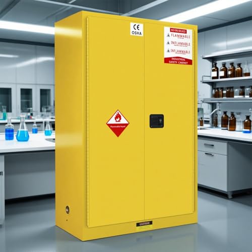 272 Gallon Fireproof Flammable Liquid Storage Cabinet