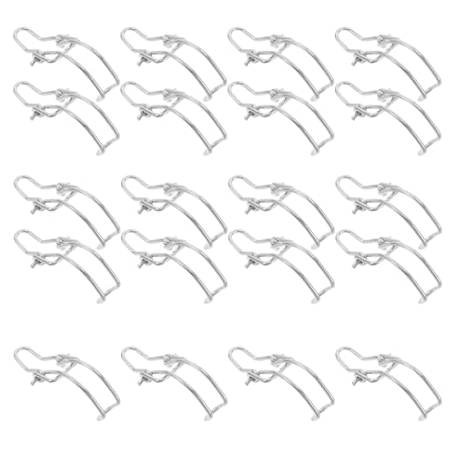 Clips de fixation de filtre à air en fer universels pour boîtier auto | Lot de 20