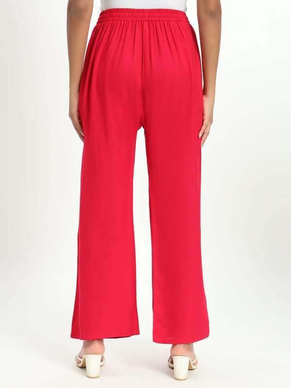 Image of Soft Colors Relaxed Fit Pocket Palazzo