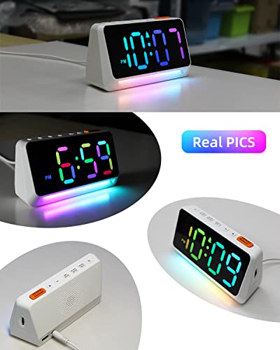 Xuanzit XZT80-1 Led Digital Clock For Bedroom, Super Loud Alarm Clock thumb #5