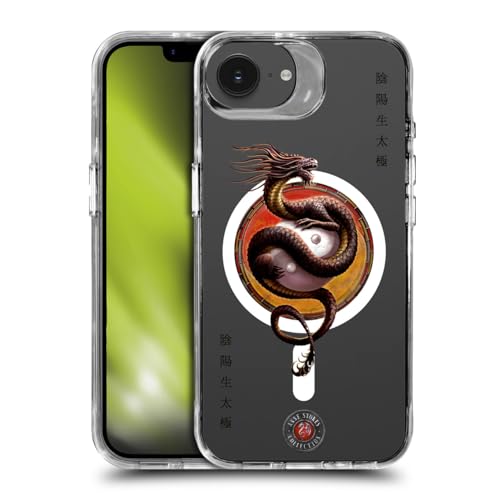 Coque iPhone 16 Anne Stokes Dragon Gardien MagSafe Idéale pour Afficher Votre Style Geek