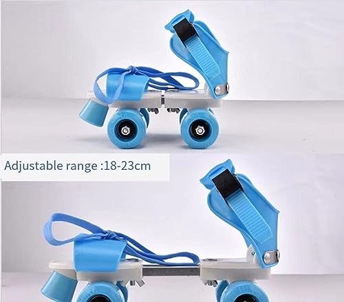 Cable World® Roller Skates For Kids Age Group 5-15 Years Adjustable Inline Skating Shoes,Black