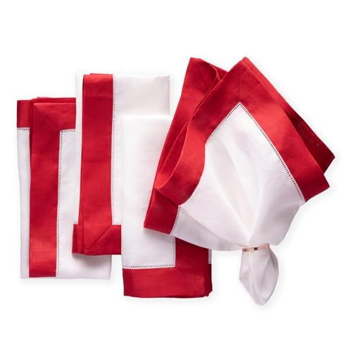 Servilletas de Lino 20 x 20 pulgadas Pack de 4 miniatura 1