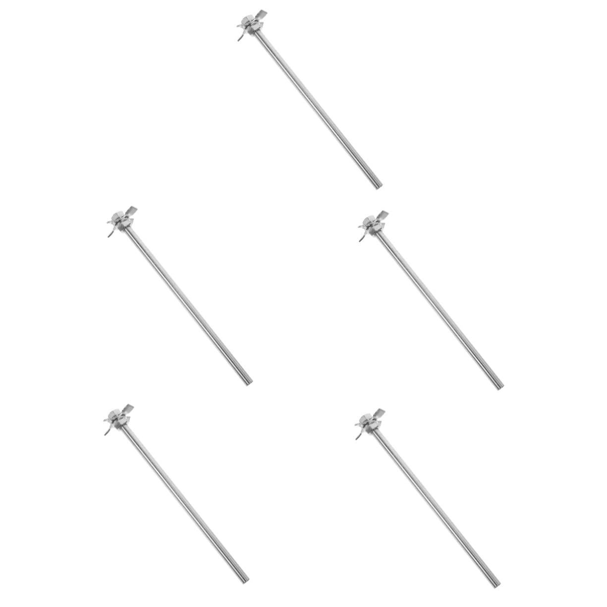 5sets Laboratory Stirring Rod Stir Cross Mixing for Experiments Stirrer Mixer Tool for Uniform Stirring Labs