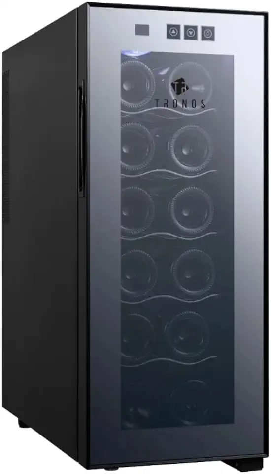 ADEGA CLIMATIZADA TOUCH 12 GARRAFAS TRONOS 127V