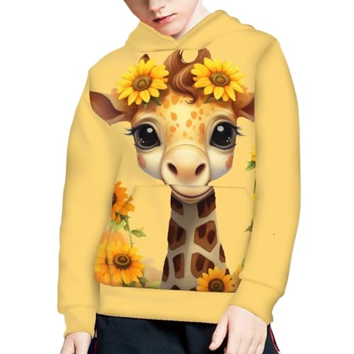 Upetstory Hoodies Youth for Girls Boys Kids S-XL Long Sleeve Hooded Sweatshirt with Pockets Teens4