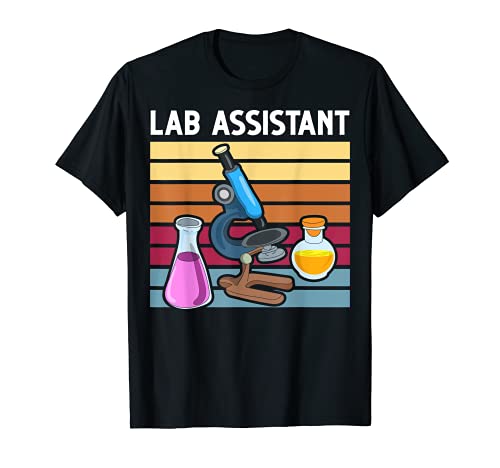 Assistente Di Laboratorio Retro Tecnico Di Laboratorio Maglietta