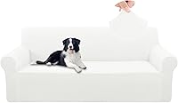 Vista 12 de U-NICE HOME Fundas de Terciopelo para Silla y Sofá Elásticas, Funda Elástica para Sofá, Protector de Muebles, Funda para Sofá para Perros