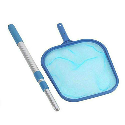 CHRISTY HARRELL Swimming Pool Cleaning Net, Detachable Telescopic Pole, Cleaning Kit Accessories For Swimming Pool, Garden Pond, Fountain & Fish Tank