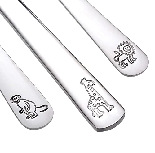 GRÄWE Kinderbestekset met diermotieven, 3-delig, gepolijst roestvrij staal, vaatwasmachinebestendig - Image 4