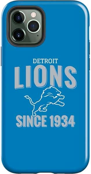 Skinit Impact Phone Case Compatible with iPhone 12 Pro Max - Officially Licensed NFL Detroit Lions Helmet Design