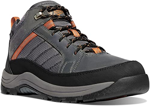 Danner �����Y ���o�[�T�C�h 4.5�C���` �O���[/�I�����W ���[�N�u�[�c