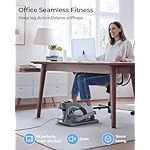 REPOWER-Under-Desk-EllipticalElectric-Ellipse-Leg-Exerciser-as-Seen-on-Tv-for-Seniors-with-12-Adjustable-Speed-Levels-Seated-Pedal-Exerciser-with-Remote-Control-and-Strap-PedalsPortable-Quiet REPOWER Under Desk Elliptical,Electric Ellipse Leg Exerciser as Seen on Tv for Seniors with 12 Adjustable Speed Levels Seated Pedal Exerciser with Remote Control and Strap Pedals,Portable & Quiet