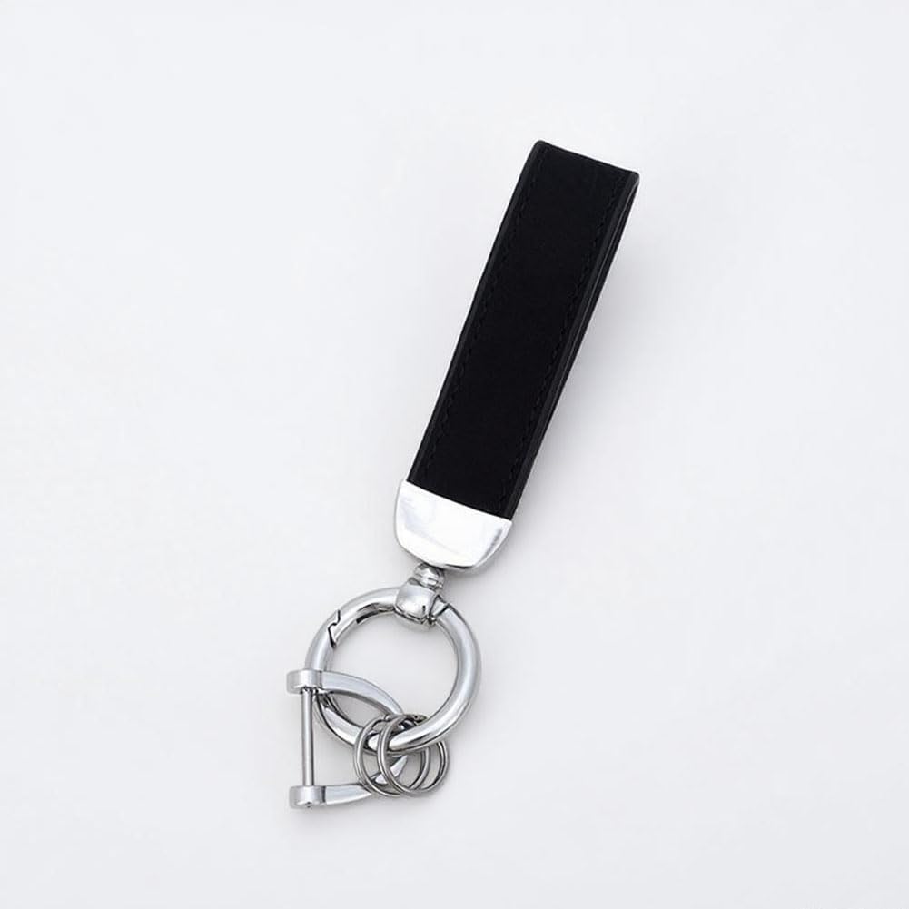 ZYIOPKG Car Keychains, for Opel Grandland EV (Elektro) ab 2025, Compact Refined Car Hat Keychains Hardware Anti-Loss Keychains,F