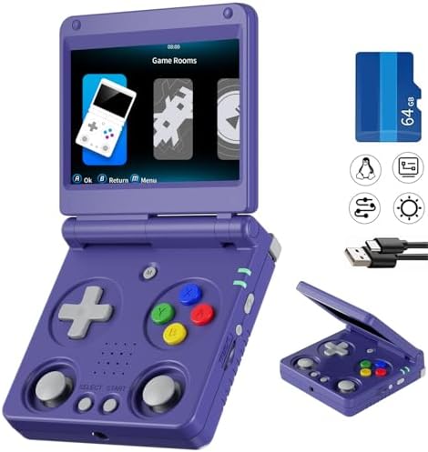 RG34XXSP Retro Handheld Game Console Linux System RG 34XXSP Retro...