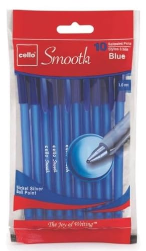 Cello Smooth Stick Pen, Blue ($1.25 Per Pack)