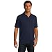 Clothe Co. Men's Big and Tall Polo Shirt, Men's Tall Polo Short Sleeve Performance Cotton Blend, Deep Navy, XLT