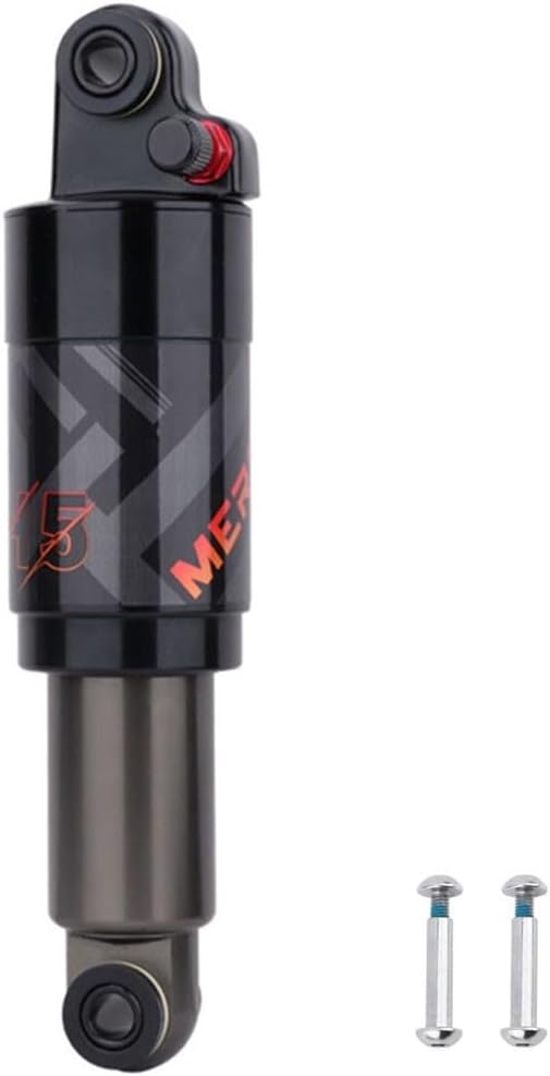 FABULETTA Air Rear Shock Absorber for Mountain Bike Rear Suspension, Adjustable Alloy Cycling Damper with 125/160/165/190/200mm Length Options, Folding Bicycle Shock and(200mm)